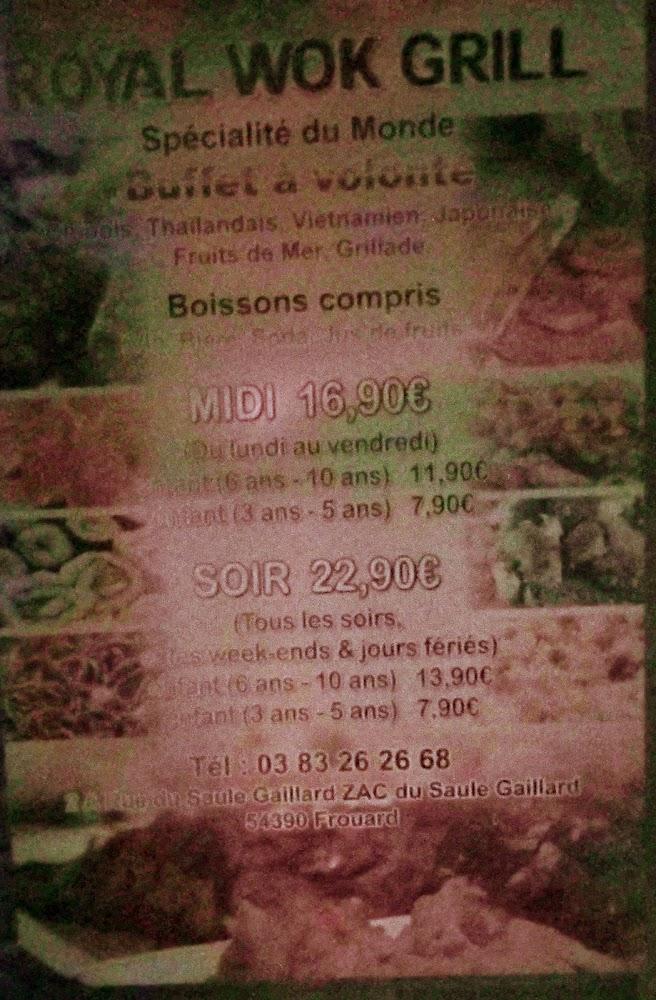 Sushi Wok Grill Plat A Emporter - Menu Image 1